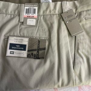 Dockers Men's Flat Front Chino Pants